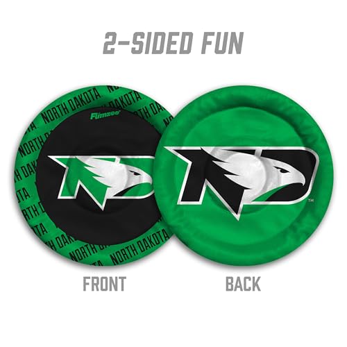 Image of YouTheFan NCAA North Dakota Fighting Hawks Flimzee Bean-Bag Flying Disc
