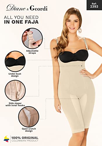 Diane & Geordi 2393 Post Surgery Compression Garment Body Shaper For Women | Fajas Colombianas Reductoras Y Moldeadoras Postparto Para Adelgazar Black #TOP4