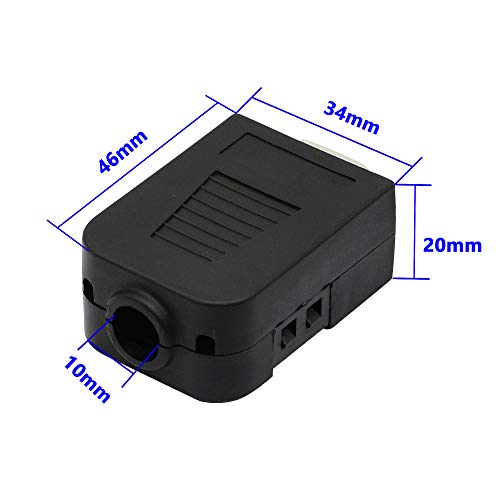 Adaptador conector DB9 RS232 Serial SinLoon miniatura 2