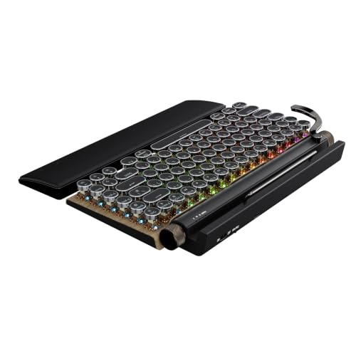 7KEYS Typewriter Keyboard Wireless Retro Style - Image 7