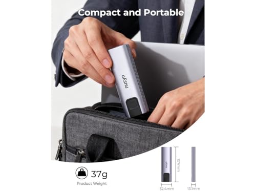 NSE20 10Gbps M.2 NVMe/SATA SSD Enclosure USB-C miniatura 3