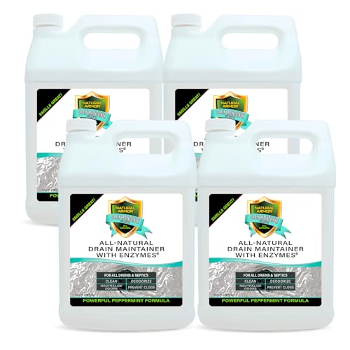 Natural Armor Enzyme Drain Maintainer - Gallon Drain Cleaner with