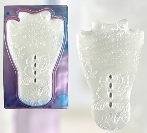 White Vajacial Bikini Mask for Ingrown Hair, Intimate Dark Spot Brightening Mask For Bikini Zone, Anti-Bumps Aftershave Gel Sheet Mask, Razor Bump Treatment For Bikini Hair Removal