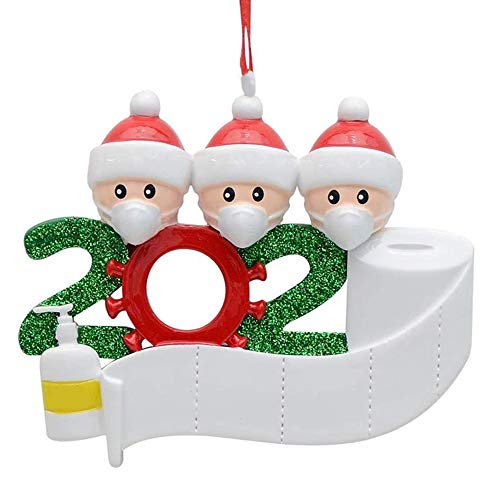 Eastdall Natal Personalizado Para Família,Kit de enfeites de natal para família Kit de enfeites de n