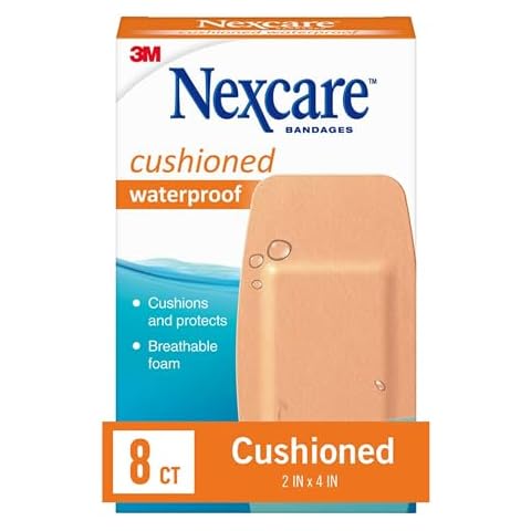 Nexcare Waterproof Cushioned Bandages Cover