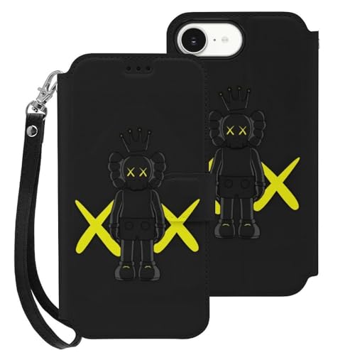 iPhone 16 EP[X/Jo[ Kaws یJo[ z^ ACtH16/16pius/16pro/16promax/16eP[X Case Xgbvt ݊̂ wh~ Ռz lC J[h[ ^ 蒠^