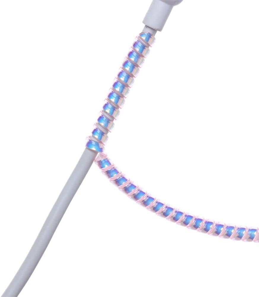 Wire Protector For Cell Phone Spiral Cable Protector Sleeve - 1.5m Pet ...
