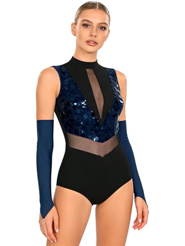 Robe danse latine et tango paillettes pour femme IEFIEL
