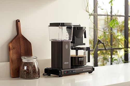 Image of Technivorm Moccamaster 53932 KBGV Select 10-Cup Coffee Maker, Dutch Cocoa, 40 ounce, 1.25l