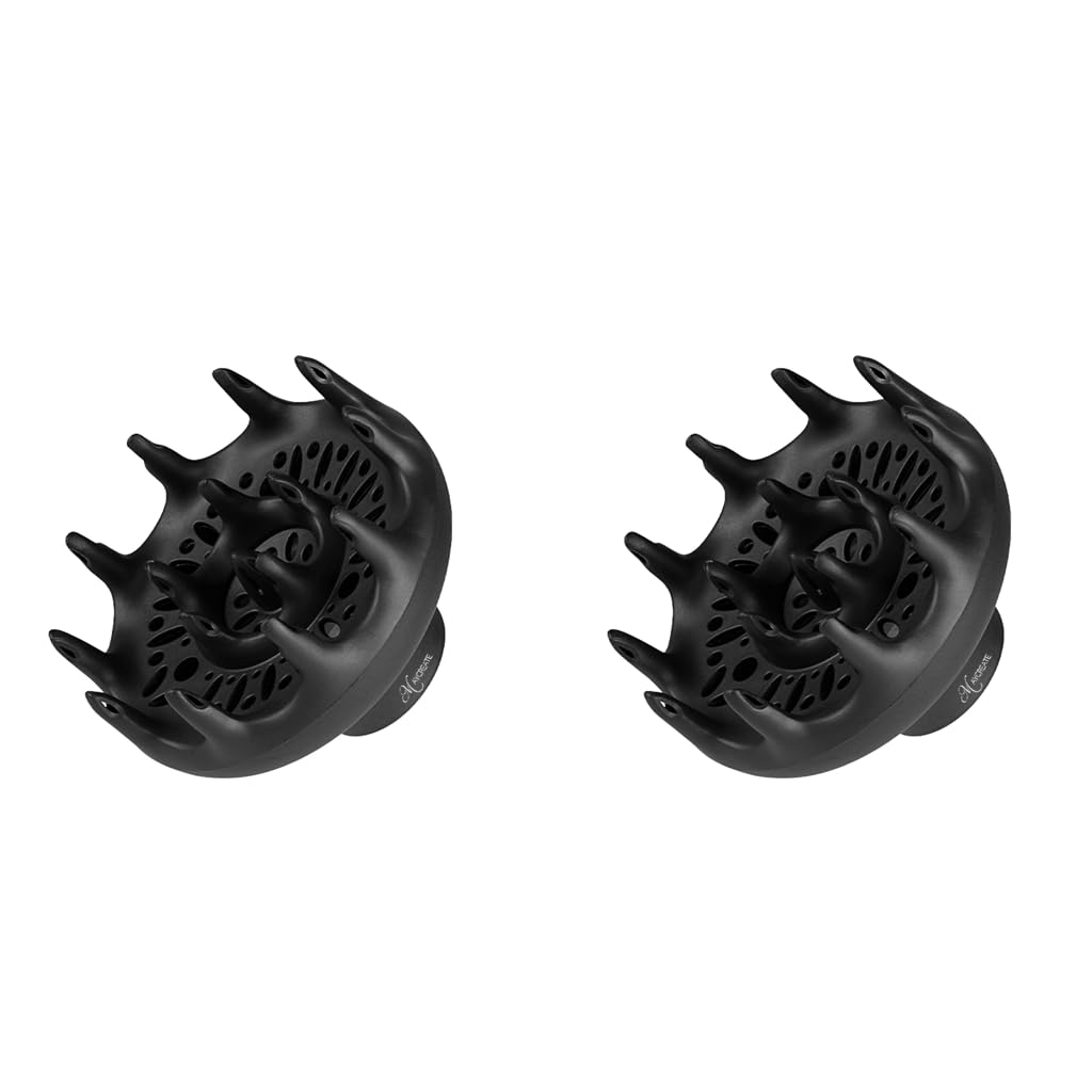 MAYCREATE® Orchid Hair Diffuser Attachment for Dryer, Universal Diffuser for Curly and Wavy Hair Softness and Control Blow-Out Hair Care for Women