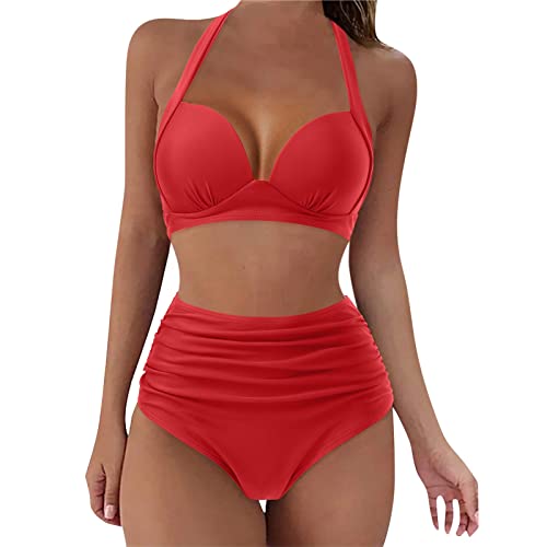 Menstrual Oysho Bikini Mujer 2025 Cintura Alta, Estilo Ruched Y