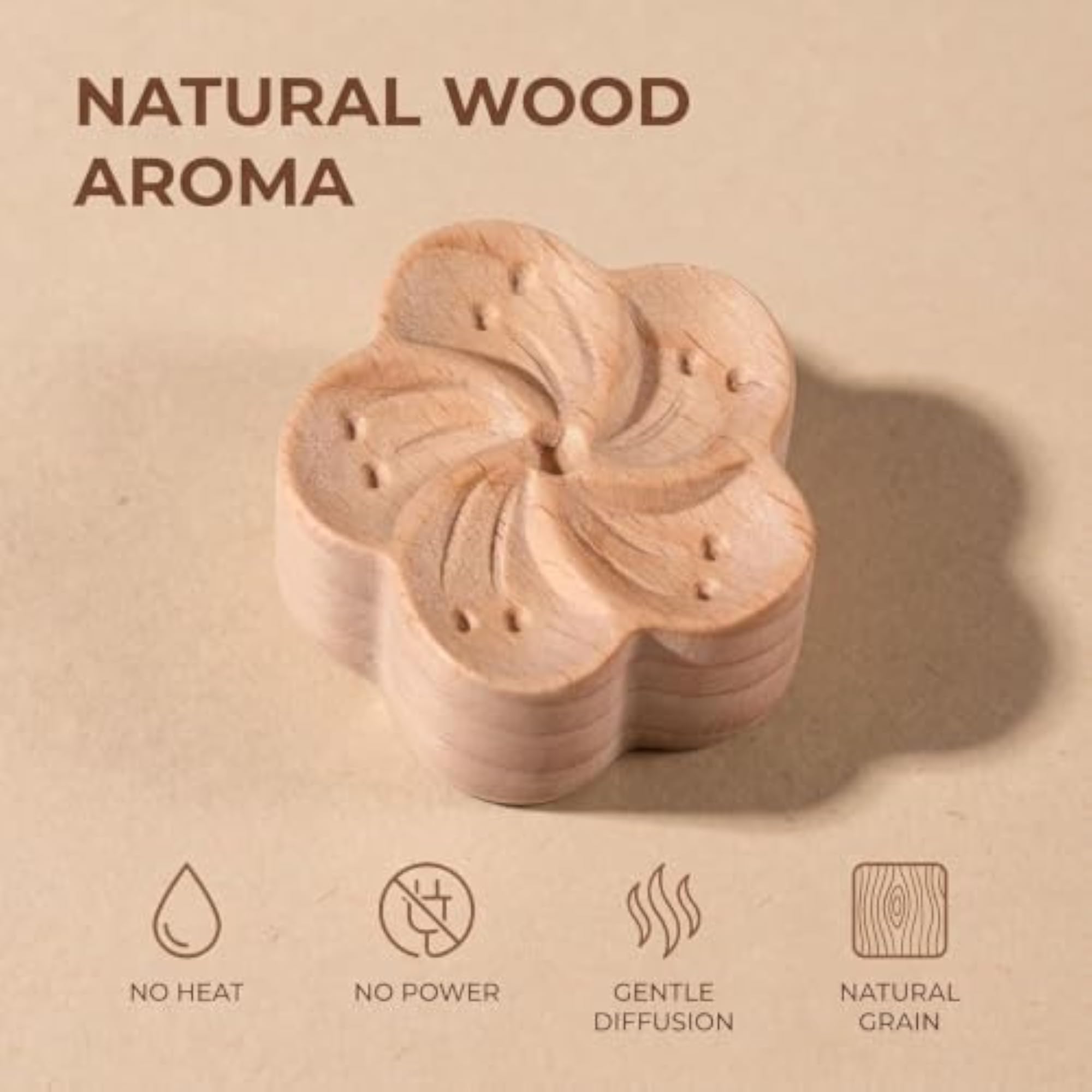 Flower Shaped Essential Oil Diffuser, Aromatherapy Gift