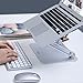 immagine 3Nillkin Supporto per Laptop, Portatile Regolabile in Alluminio Supporto per Laptop, Supporto per Notebook con Design Ergonomico per 11-17 Pollici Notebook, MacBook PRO, Air, Lenovo, Tablet e Laptop