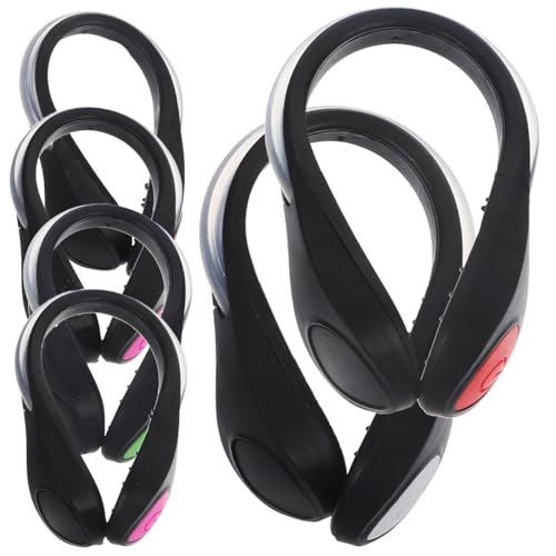 6pcs Running Lights USB Rechargeable Light Lamp Night Running Light Gloves Night Running Shoe Lights Bulb Vest Shoe Headlight Pen Light LED Shoe Flash Plastic