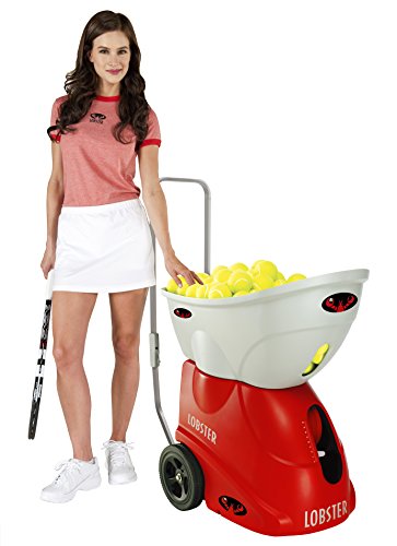 image for Lobster Sports – Elite Liberty Battery Operated Tennis Ball Machine 