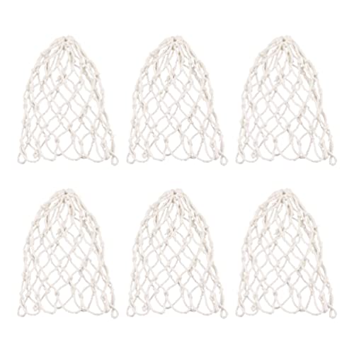 BESPORTBLE Billiard Net Bag for Pool Table 6pcs Replacement Nets Easy to Install and Use Storage Holder