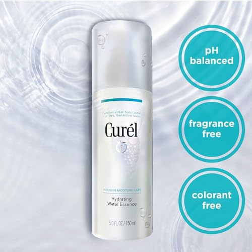 Curel Japanese Skin Care Hydrating Water Essence Toner, Water Based Face Moisturizer for Dry Skin, Serum for Face, 5 Oz - Image 4