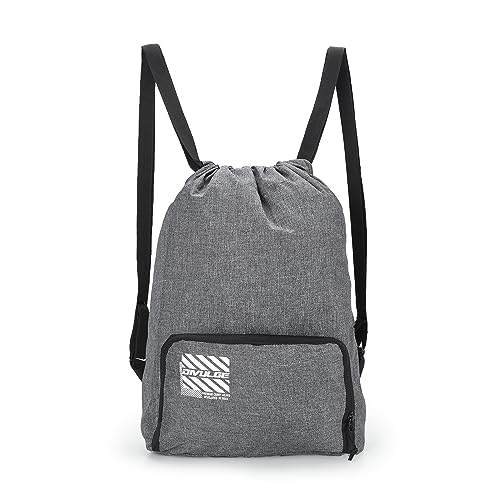 Image of DIVULGE Meteor18 liters Polyester Drawstring bag, daypack Gym bag Rucksack Backpack With Zip Pocket