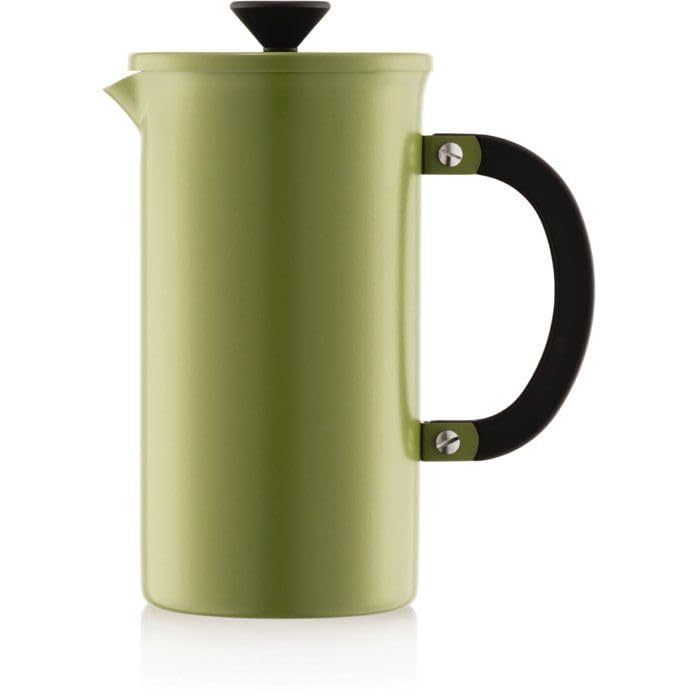 Bodum Cafetière à piston en acier inoxydable, 8 tasses, 1,0 l, vert