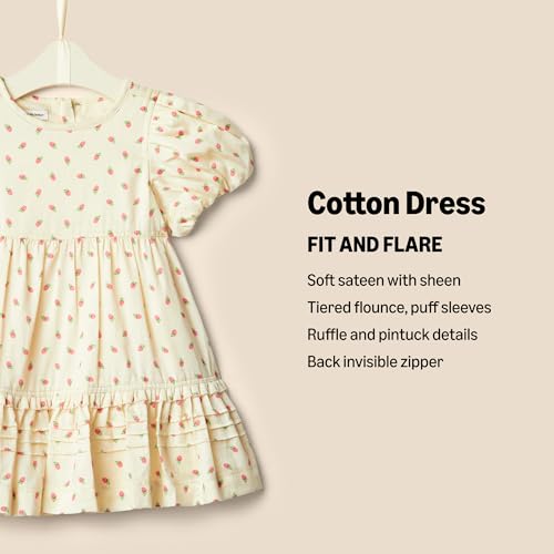 Amazon Essentials Baby-Girls Puff Sleeve Dress3