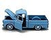 1958 Chevy Apache Fleetside Pickup Truck, Light Blue - Motormax 79311 - 1/24 scale Diecast Model Toy Car, unisex-children