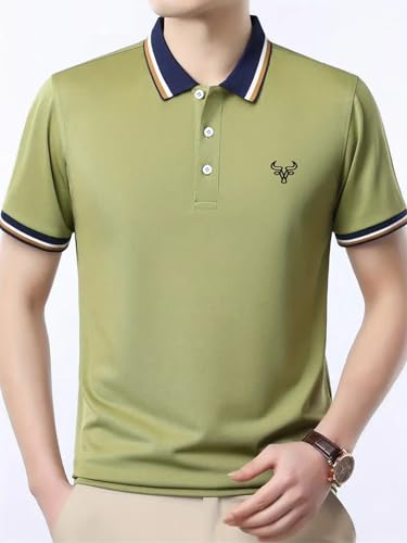 Image of Lymio Polo T Shirt for Men || T Shirt for Man || Collar T Shirt Style Men (Packs Also Available) (Polo-81-84)