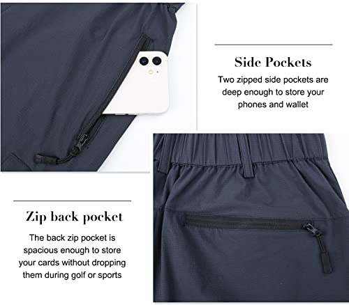 Suwangi Short cargo masculino de secagem rápida ao ar livre, atlético, viagem, pesca, golfe, tático,