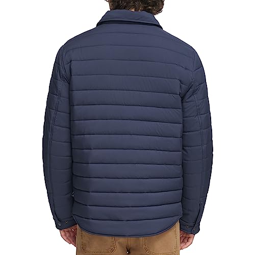 Levi's Men's Quilted Stretch Bomber Shirt Jacket4