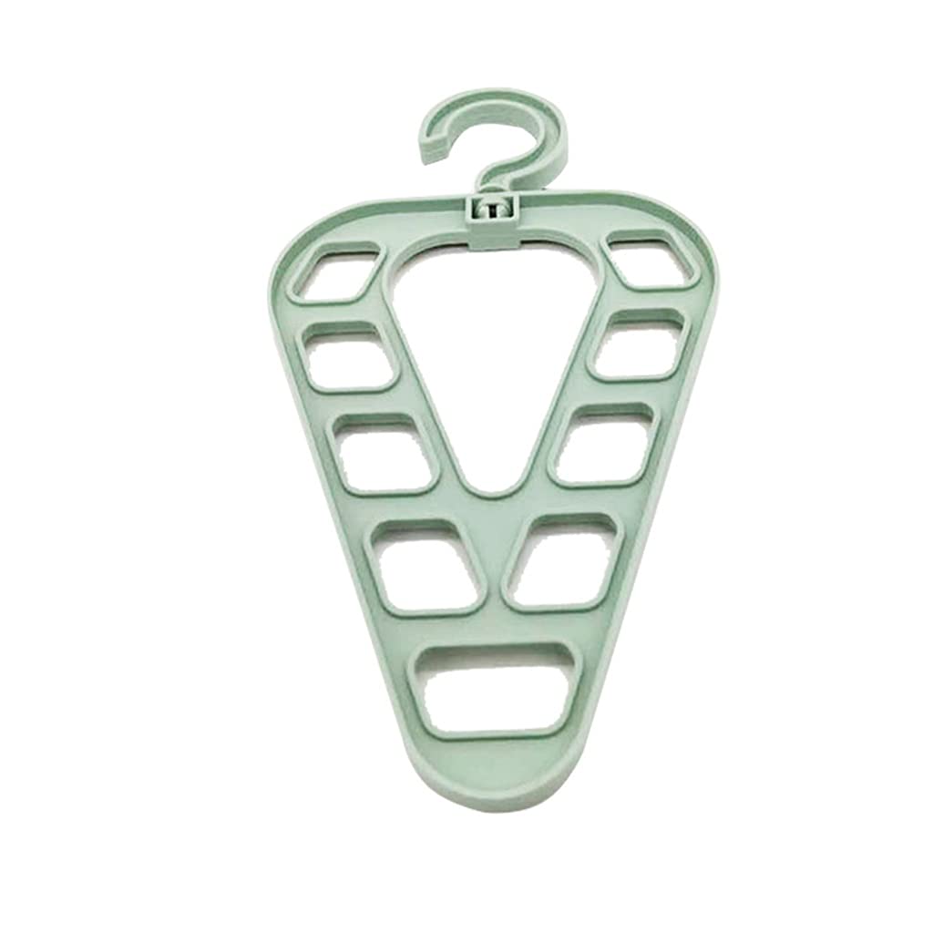 MOBYGKFY 9-Hole Magic Clothes Hanger Closet Organizer Space Saving Multi-function Drying Racks Wardrobe Scarf Storage Cloth Hanger(Vert)