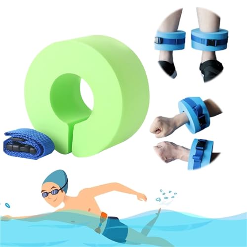 Foam Swim Aquatic Cuffs 4PCS Float Ring para Natación miniatura 5