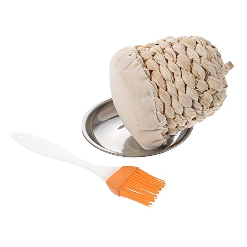 FUNOMOCYA 1 Set Pancake Pan Oil Spreader Applicator Brush for Pancake Maker Griddle