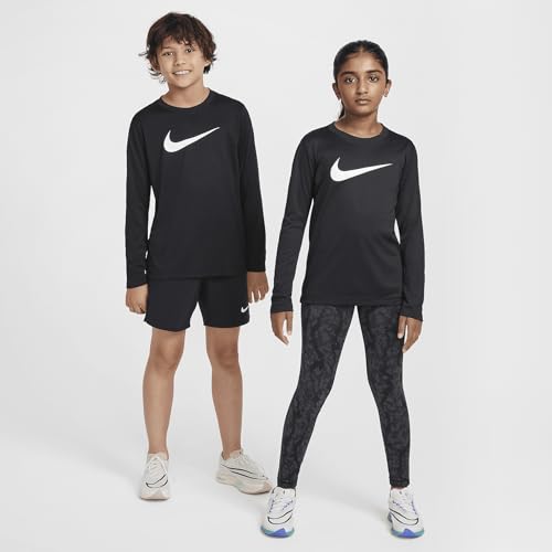 Nike Legend Big Kids' Dri-FIT Long-Sleeve T-Shirt (Black, FZ5192-010)4
