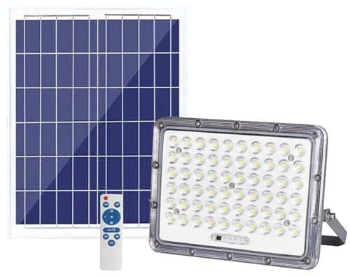 Éclairage solaire étanche IP67 200W avec télécommande pour parking extérieur - 2
