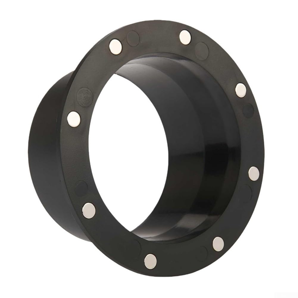 Kit de 8 conectores magnéticos para colector de polvo con adaptadores de 100 mm y abrazadera ajustable para tuberías de 91 mm a 114 mm en talleres domésticos