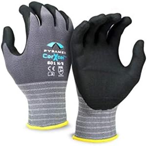 Pyramex GL601 Series CORXCEL Micro-Foam Nitrile Gloves, Large (12 pair)
