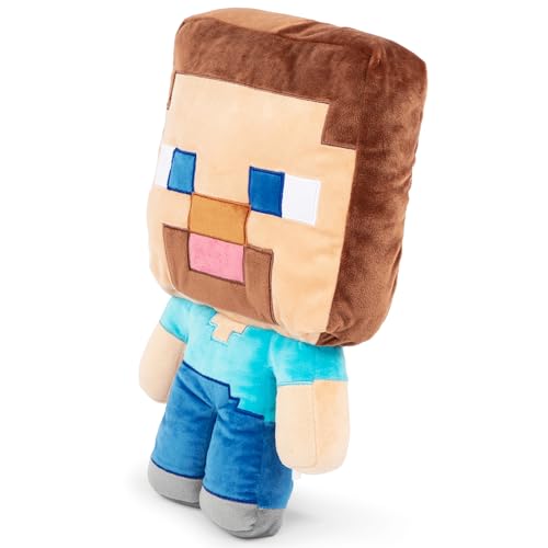 Image of Jay Franco Plush Pillow Buddy Super Soft Polyester Microfiber | Mojang Minecraft Steve 16 inch