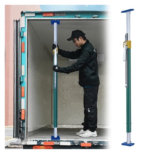 ladungssicherung Stange Verstellbare Ladestangen für Pickup-Ladeflächen, Ladungssicherungsstangen für LKW/Auflieger/Transporter/SUVs, Schwerlast-Ratschenstabilisator-Ladungssicherungen(1524-1904mm(