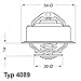 Wahler 4089.82D Thermostat, coolant