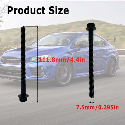 Qwshibo Mount Bracket Bolt 34435AA030 Compatible with Subaru 1990-2016