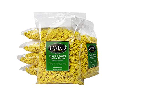 Palo Popcorn Movie Theater Butter flavor, 7 ounce bag (Pack of 6)