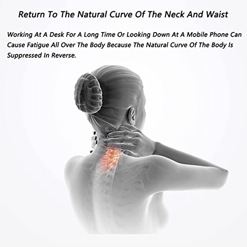 Neck & Cervical Pillows, Buckwheat Pillow Cervical Neck Roll Pillow Buckwheat Hulls Filling Cooling Round Pillows Lunch Break Buckwheat Pillow Office Waist Support Organic Buckwheat Pillow ( Color : A