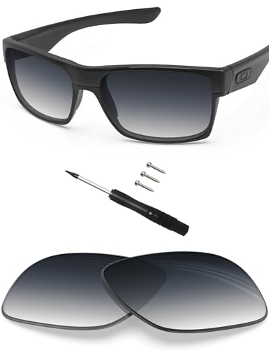 Image of BLAZERBUCK Replacement Lenses & Screws Screwdriver for Oakley TwoFace OO9189 /TwoFace Asian Fit OO9256 Sunglass