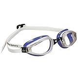 MP Michael Phelps Ladies/Womens K180 Swimming Goggles (One Size) (White/Lavender)