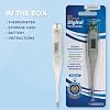 Veridian Healthcare Digital Thermometer | 60-Second Readout | Fahrenheit Measurements | Rigid Tip | Fever Alert |