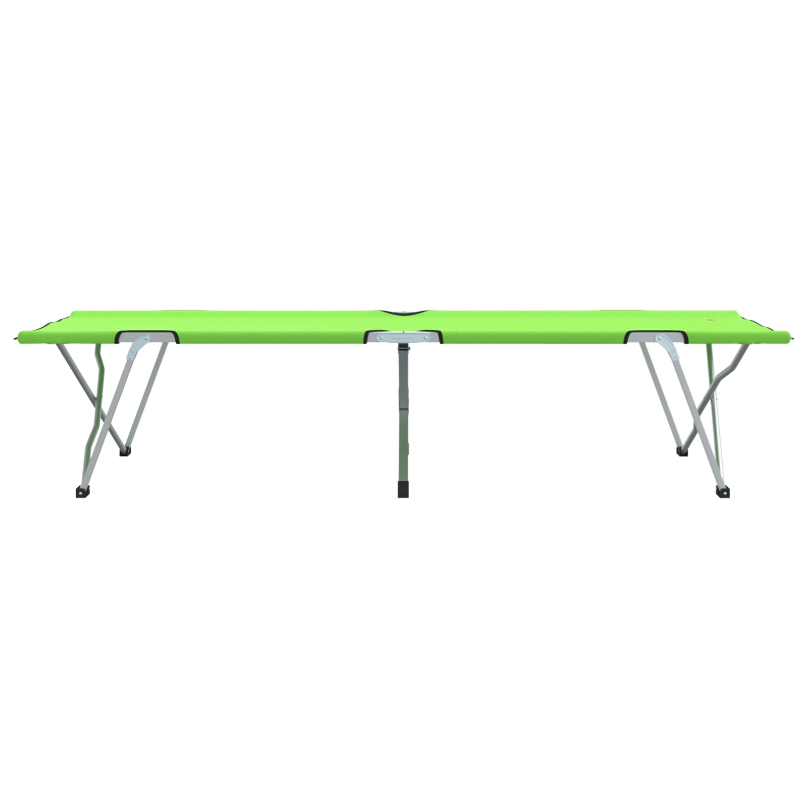 SKM Faltbares Campingbett Dunkelgrün Metall, Stoff Einzel Faltbar,Sportartikel,Outdoor-Aktivitäten,Camping & Wandern,Camping-Möbel,Feldbetten,Grün,6.91KG,42003120
