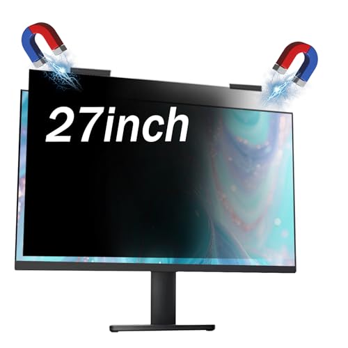 Filtro de privacidad magnético 27" premium para pantallas anchas de diseño sin marco