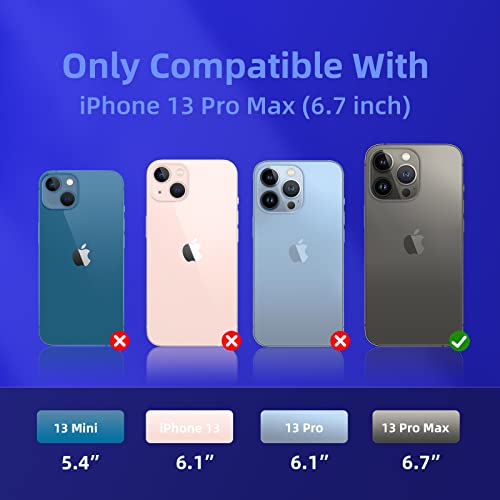 Coque silicone iPhone 13 Pro Max souple anti-rayure bleu
