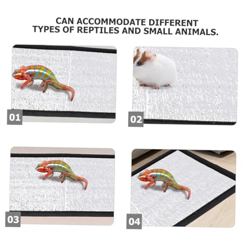 Alfombrilla térmica para terrario de reptiles 30x16 cm miniatura 3