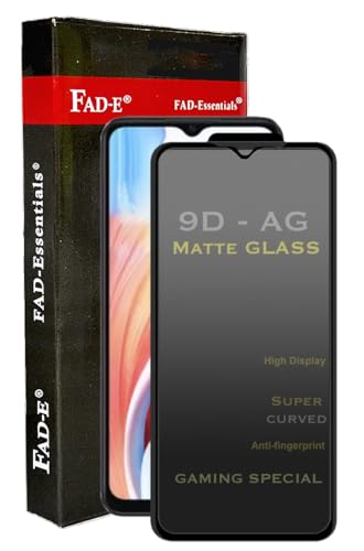 Image of FAD-E Matte Tempered Glass Screen Protector Guard for OPPO A18 / OPPO A78 5G / A77 / A77s (Matte Transparent)