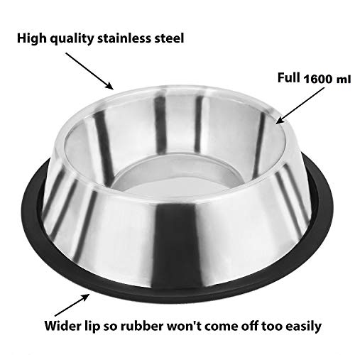 Pets-Empire-Stainless-Steel-Dog-Bowl-Medium-Buy-1-Get-1-Free-1600-ML
